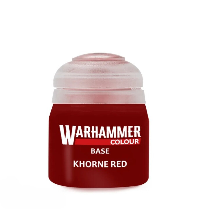 Warhammer Colour Base: Khorne Red (12ml)