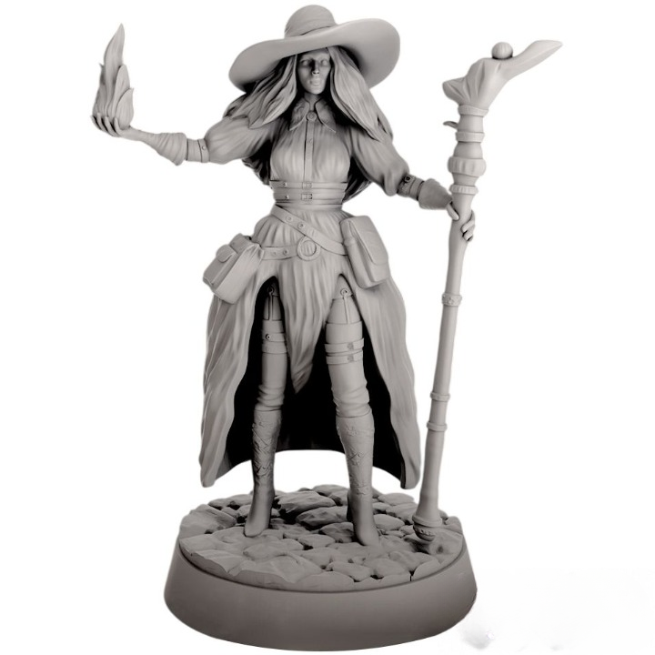 Миниатюра "Человек - маг (жен.)"