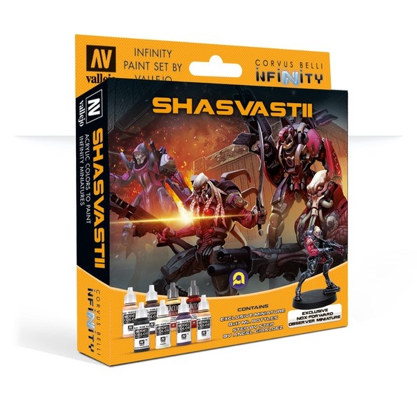Infinity: Model Color Set:Infinity Shasvastii exclusive miniature