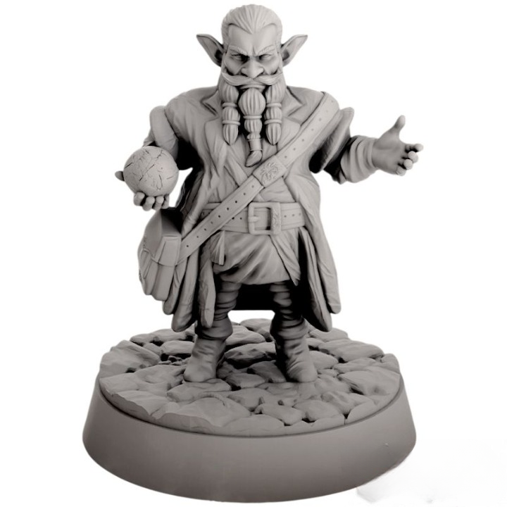 Миниатюра "Гном - маг"