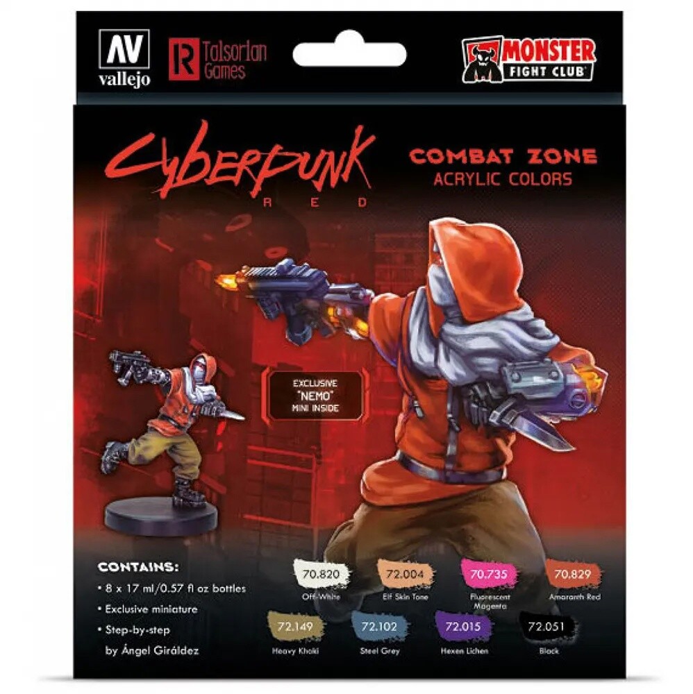 Vallejo Cyberpunk Red: Combat Zone 72.307 (8)