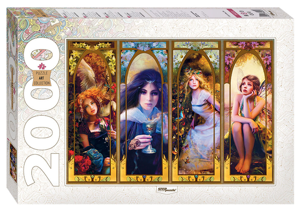 Пазл Степ "Бенте Шлик.Феи" 2000 детал.