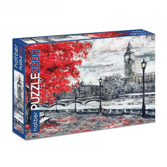 Пазл Hatber "Осенний Лондон" на 2000 детал.