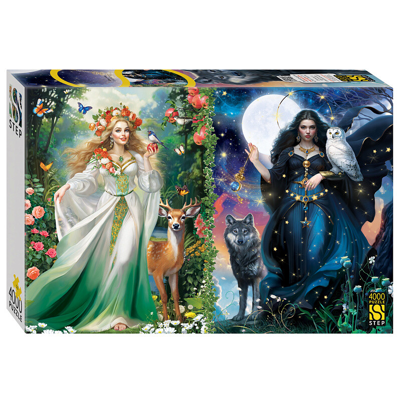 Пазл Степ "День и ночь" 4000 детал.