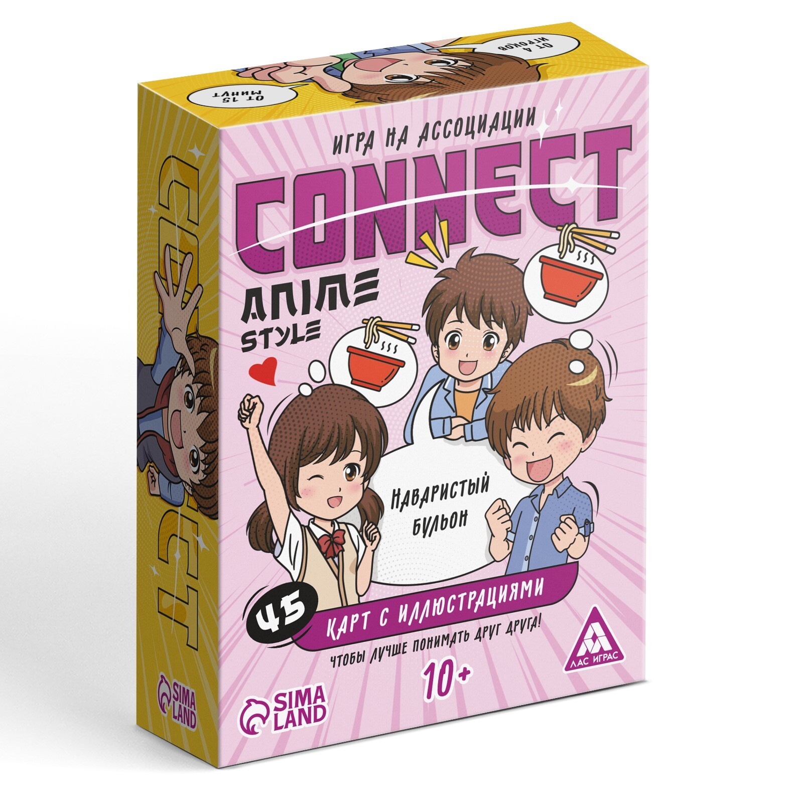 Connect. Anime style купить настольные игры в «Лепрекон»