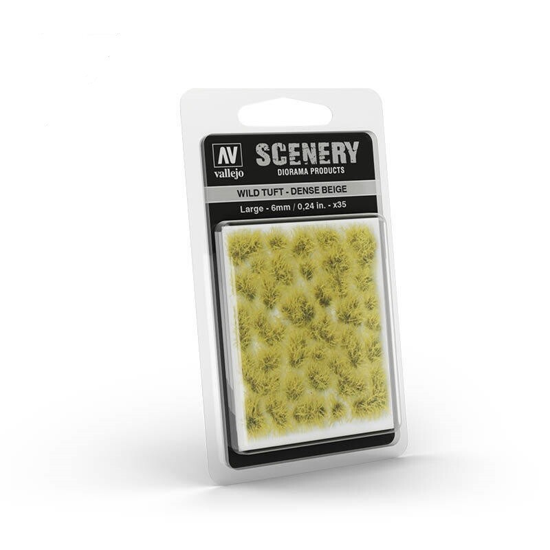 Vallejo Scenery: Wilf Tuft (Dense Beige) (6 мм)