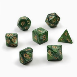 Набор кубиков "Время игры" Зеленый перламутр