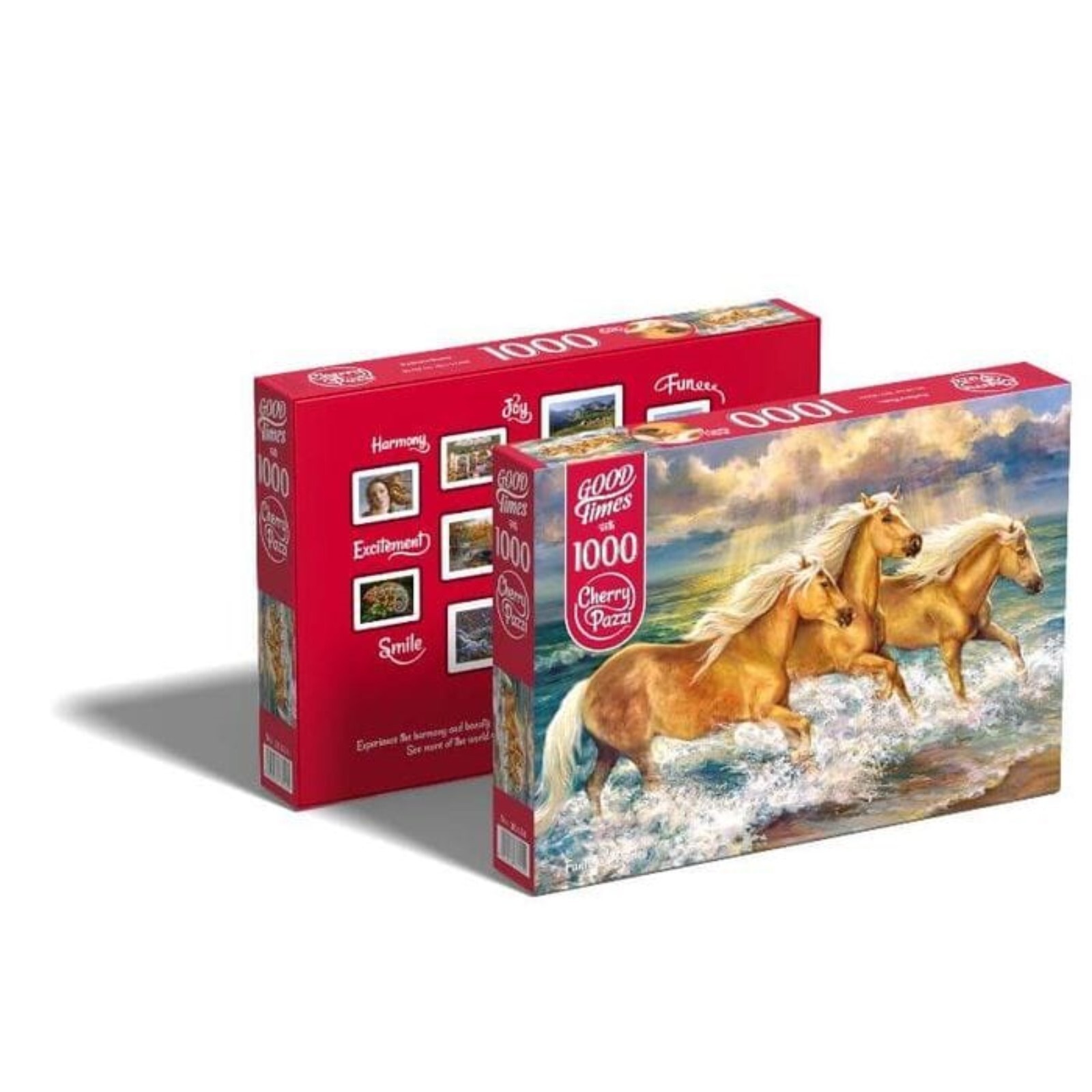 Пазл Cherry Pazzl "Фантастические скакуны" на 1000 детал.