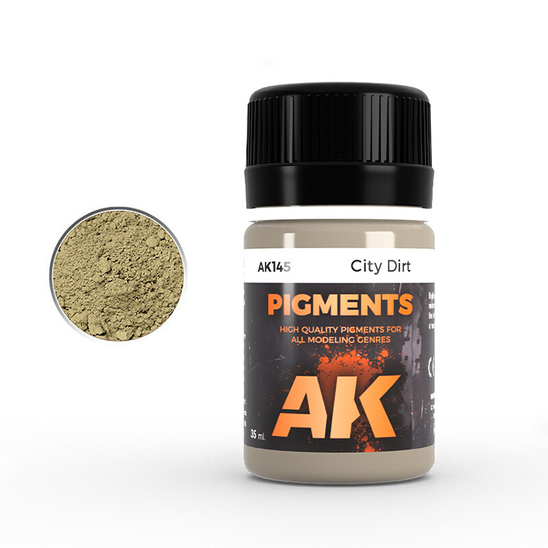 AK Interactive Pigments CITY DIRT AK145 35 мл