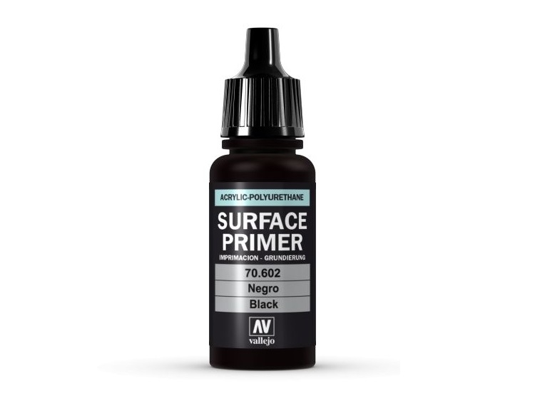 Vallejo Surface Primer: Black 70.602