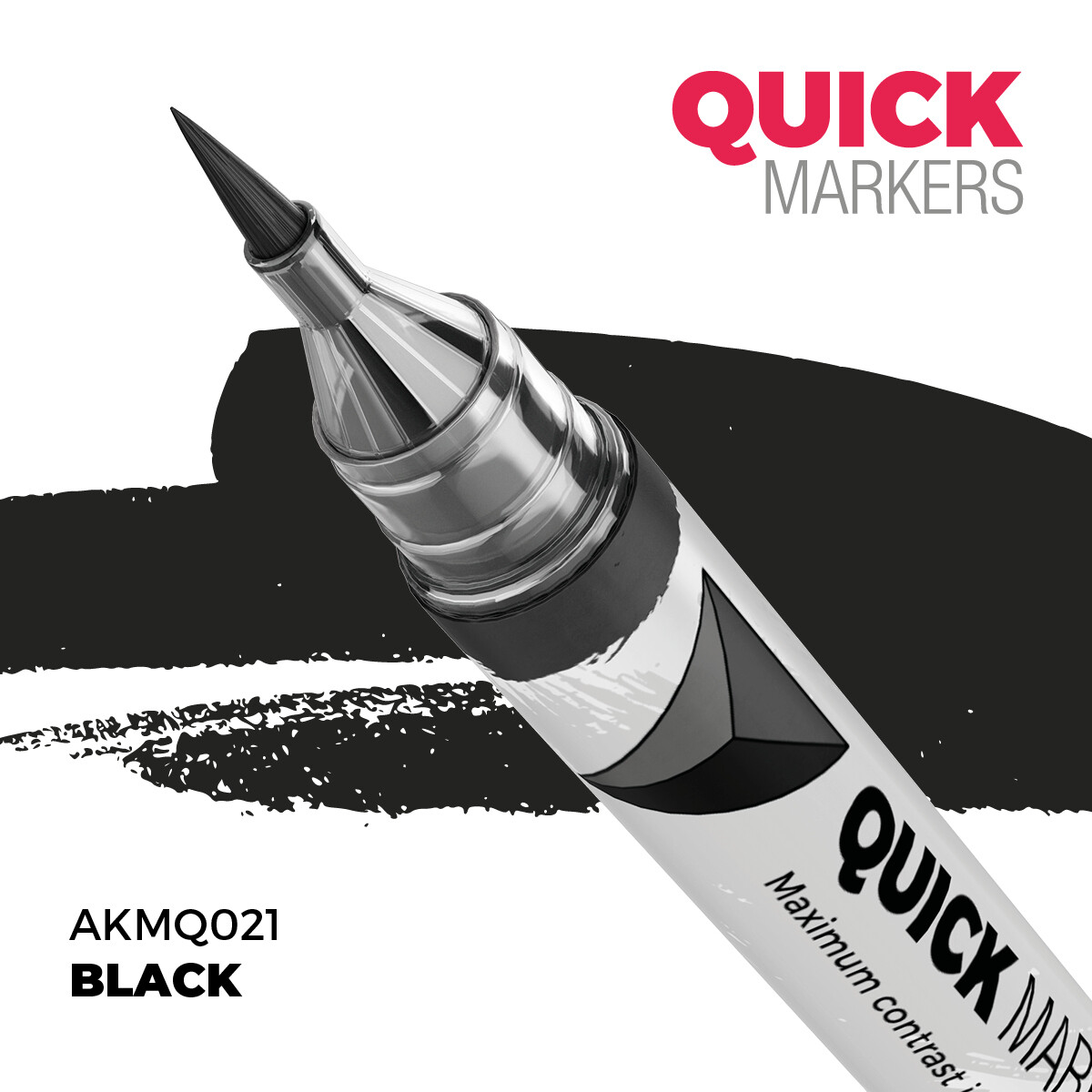 AK QUICK MARKER BLACK AKMQ021
