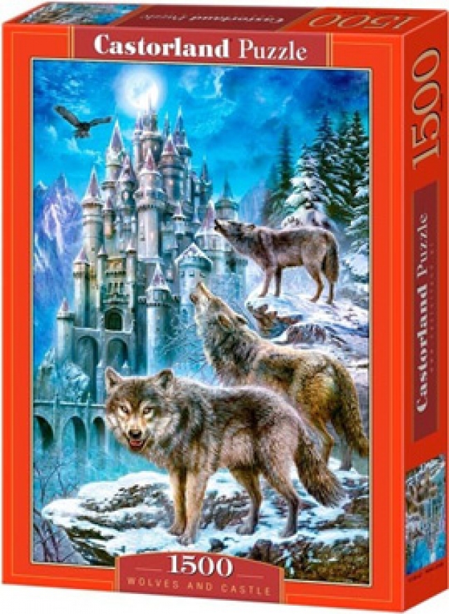 Пазл Castorland "Волки и замок" на 1500 детал.