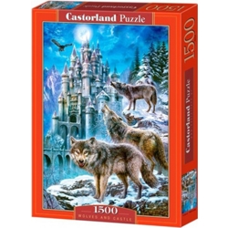 Пазл Castorland "Волки и замок" на 1500 детал.