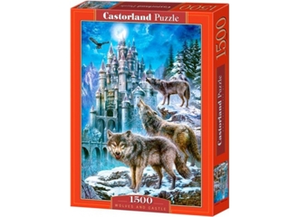 Пазл Castorland "Волки и замок" на 1500 детал.