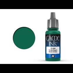 Vallejo Game Ink: Black Green Ink 72.090