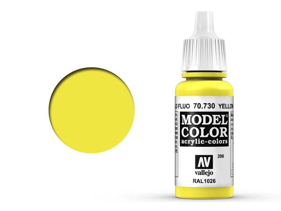 Vallejo Model Color: Yellow Fluo 70.730