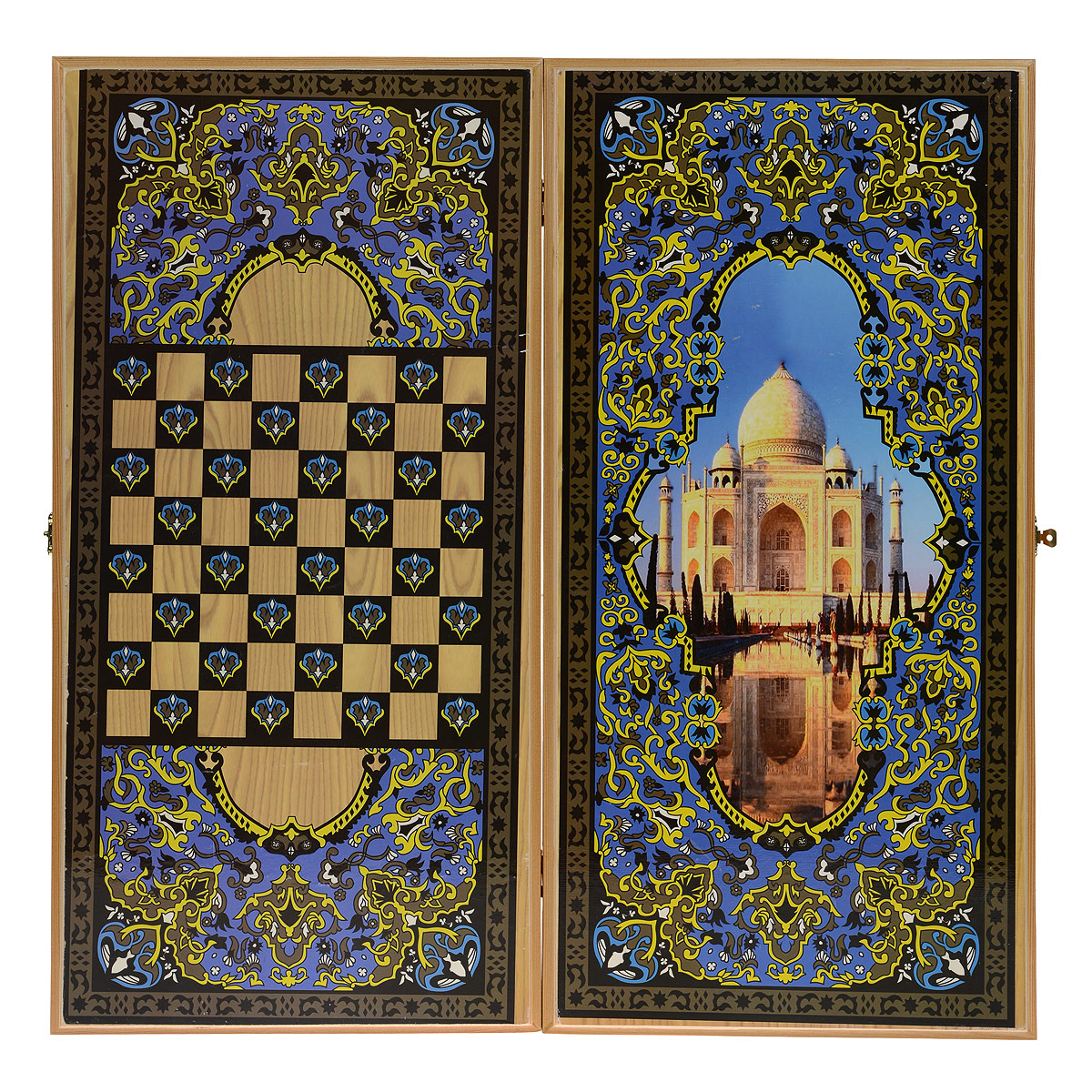 Нарды+шашки "Сирия Тадж Махал" малые