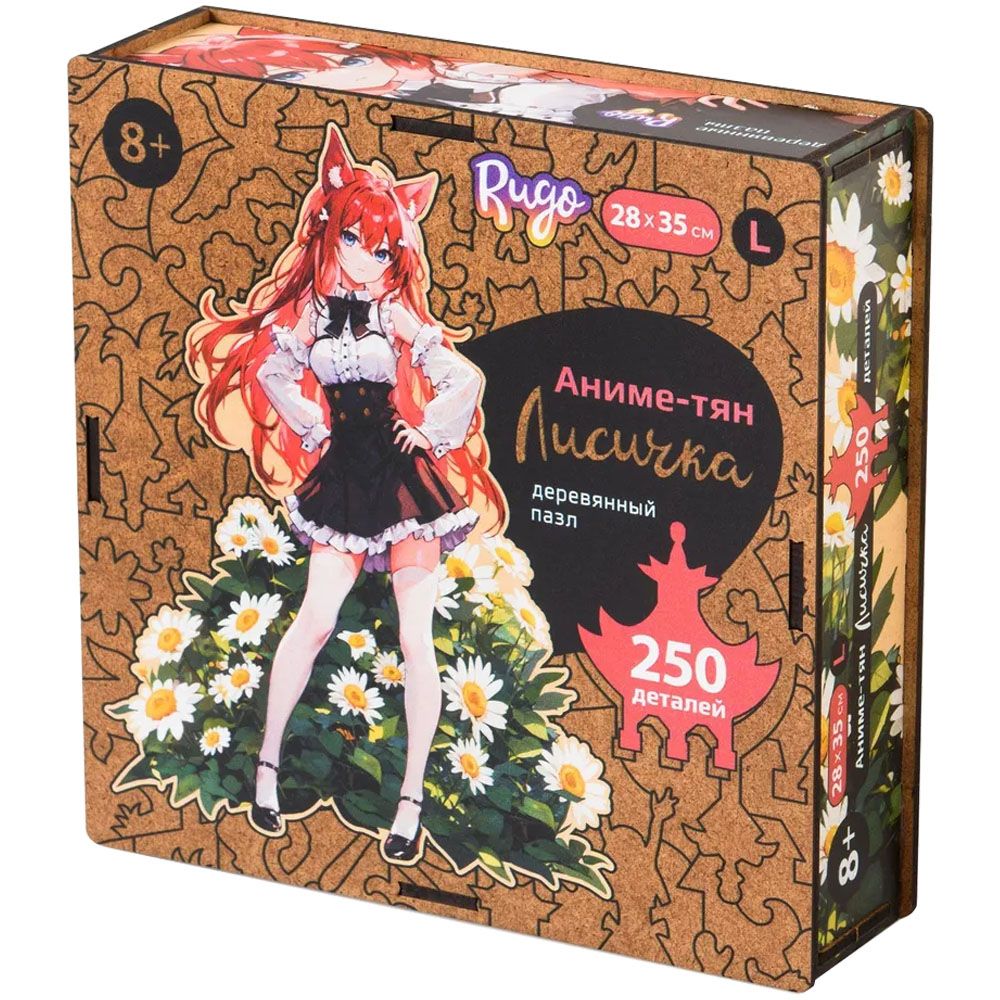 Пазл Rugo деревянный Аниме Тян L 250 деталей