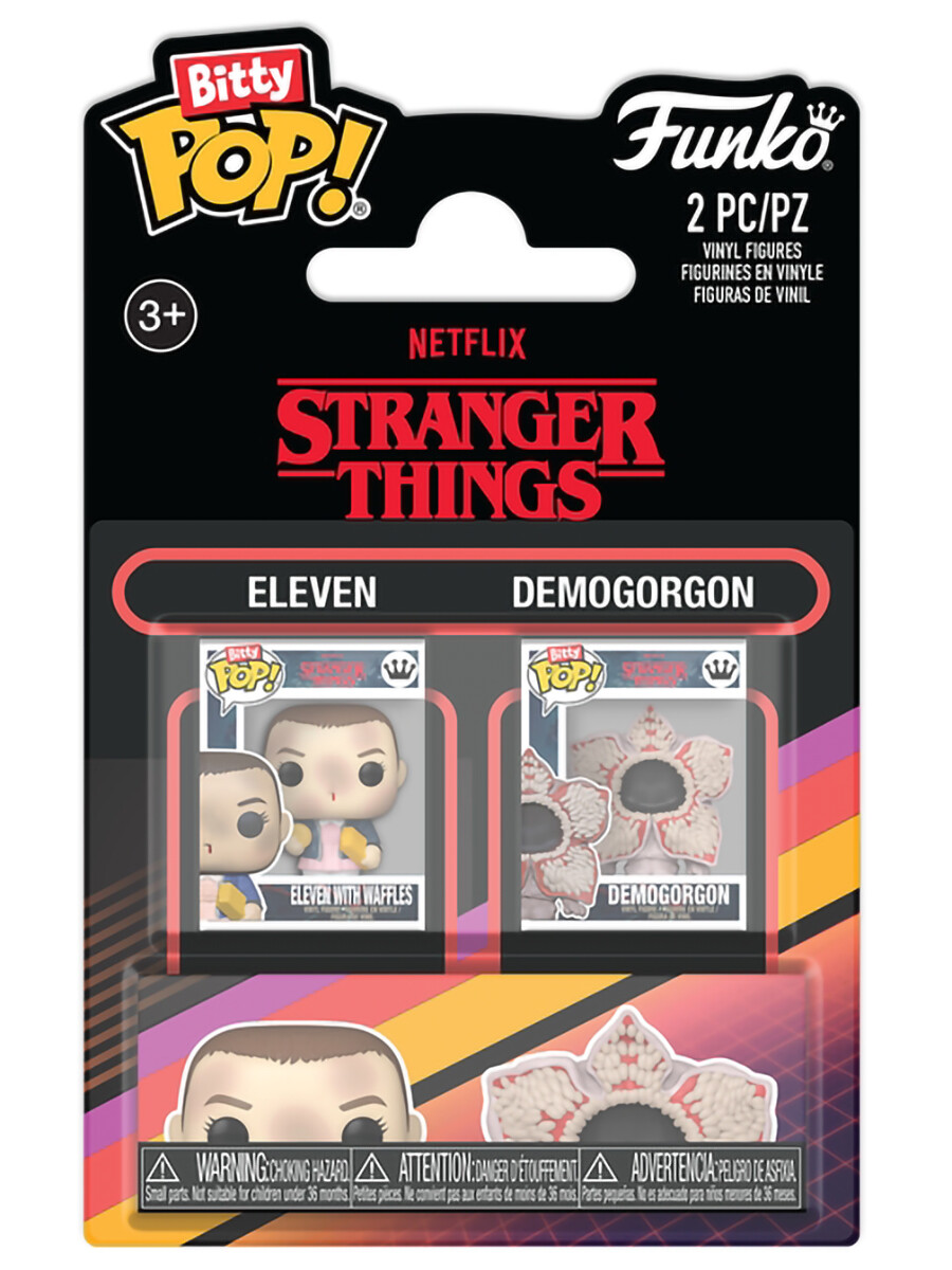 Фигурка Funko Bitty POP! Eleven+Demogorgon 2шт