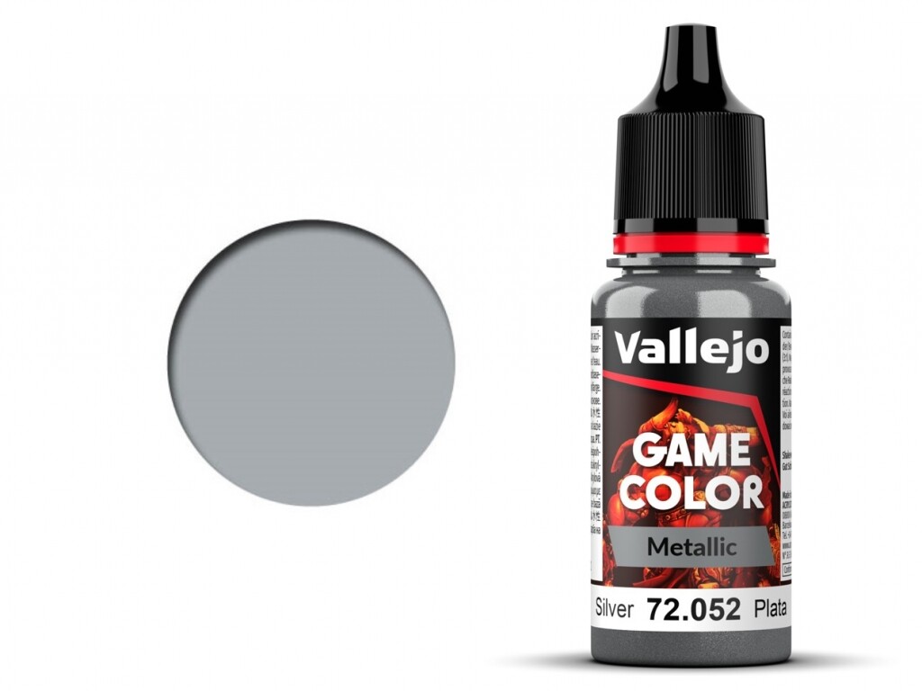 Vallejo Game Color: Silver 72.052