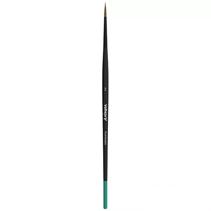 Кисть Vallejo Pro Modeler: Round Natural Hair №2