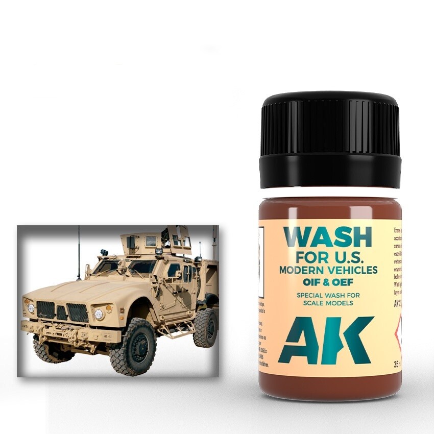 AK WASH For U.S. Modern Vehicles OIF & OEF AK121