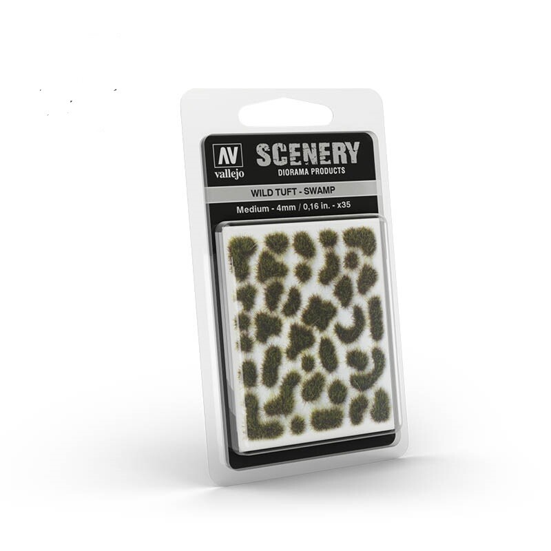 Vallejo Scenery: Wild Tuft (Swamp) (4 мм)