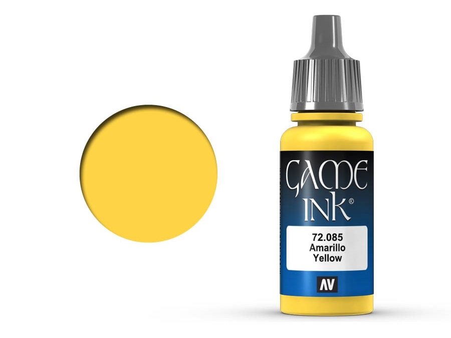 Vallejo Game Ink: Yellow 72.085