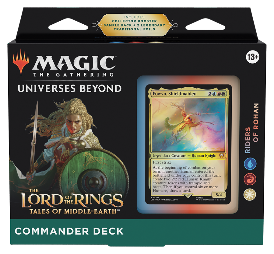 MTG (АНГЛ): The Lord of the Rings: Tales of Middle-Earth: Commander Deck Riders of Rohan