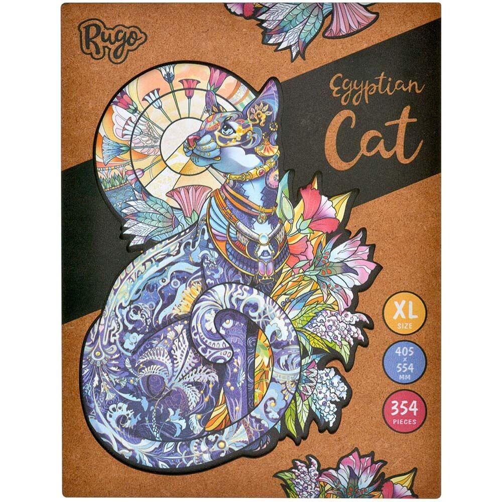 Пазл Rugo деревянный Египетская кошка XL 354 детали