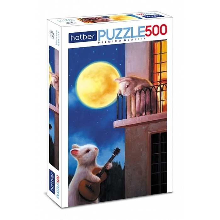 Пазл Hatber "Узнай себя!" на 500 детал. (серенада)