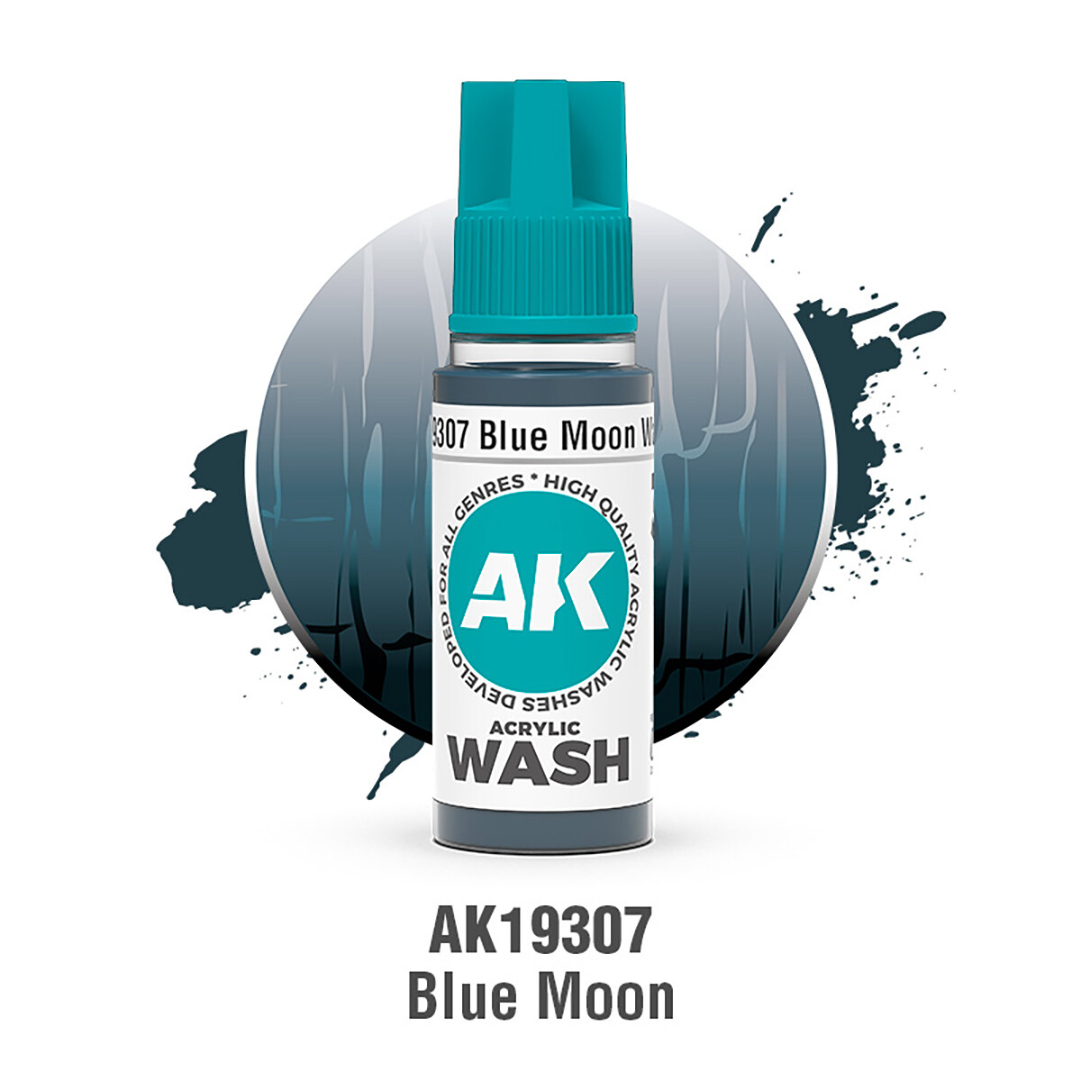 AK Acrylic Washes: Blue Moon AK19307