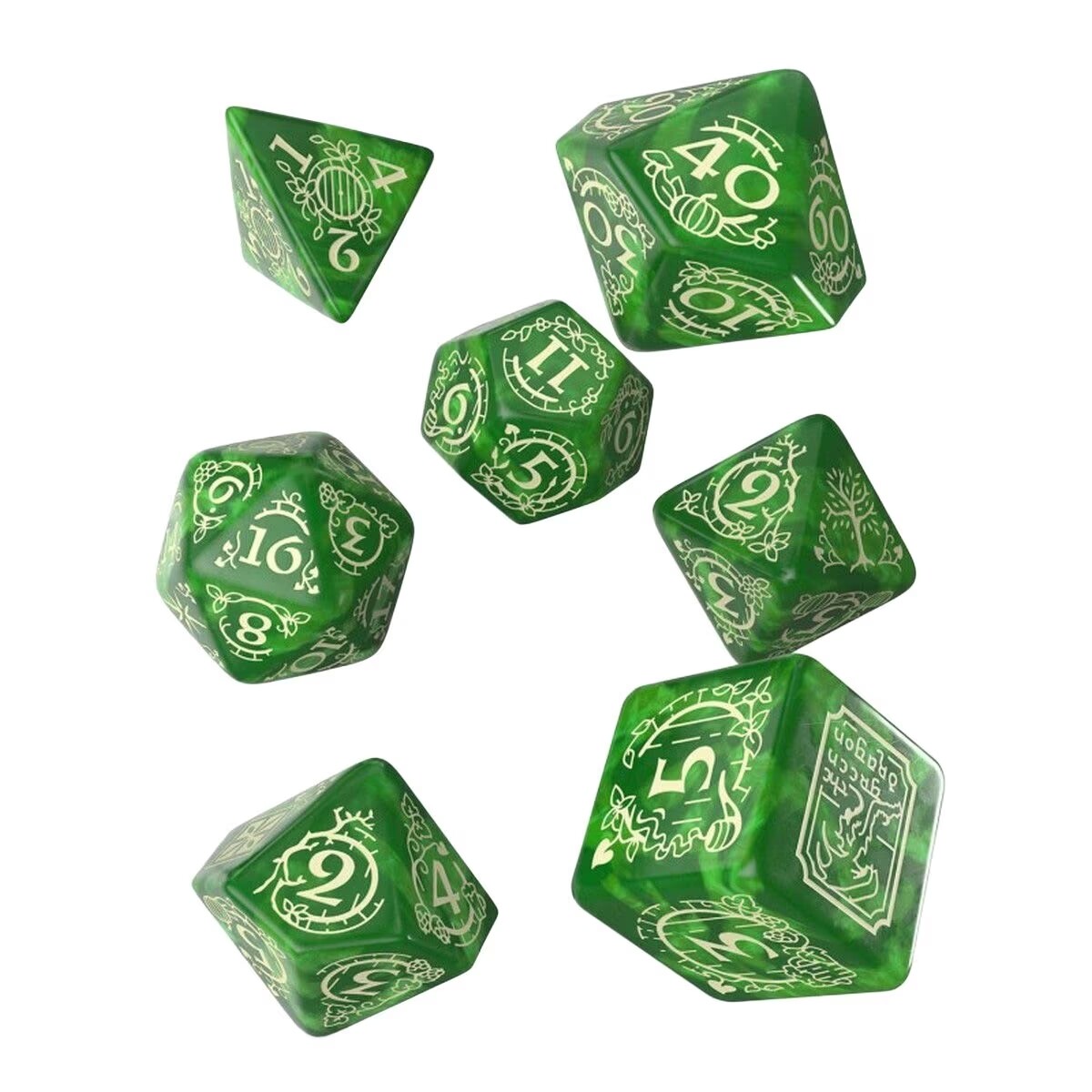 Набор кубиков The Lord of the Rings: Shire Dice Set, 7 шт