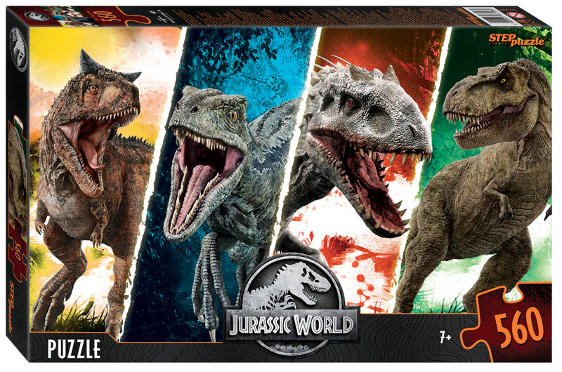 Пазл Степ "Парк юрского периода" 560 детал.