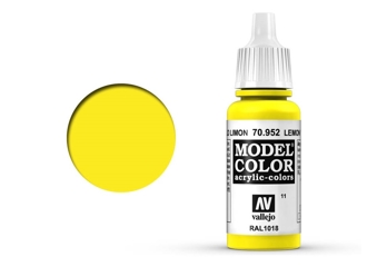 Vallejo Model Color: Lemon Yellow 70.952