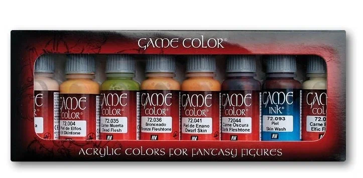 Vallejo Game Color: Skintones 72.295 (8 шт)