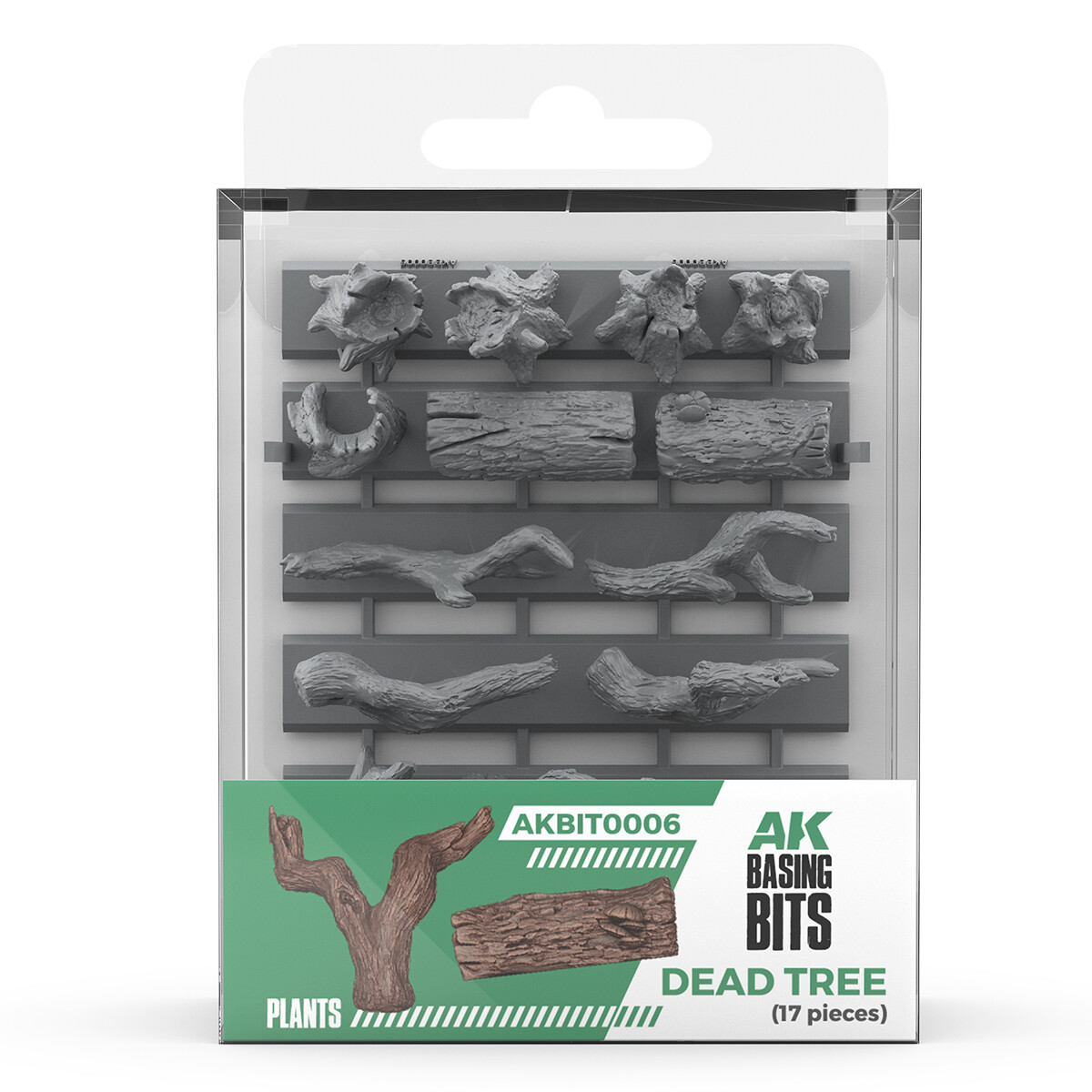 AK Interactive Basing Bits: Dead Tree