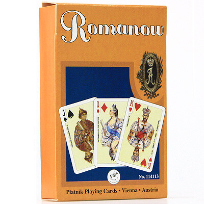 Карты игральные "Династия Романовых" 55 листов