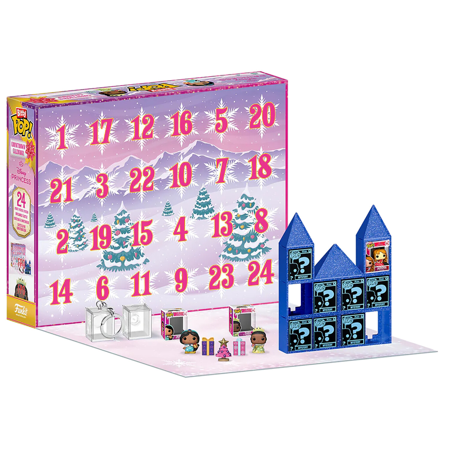 Фигурка Funko Bitty POP!  Countdown Calendar Disney Princess (10 шт)