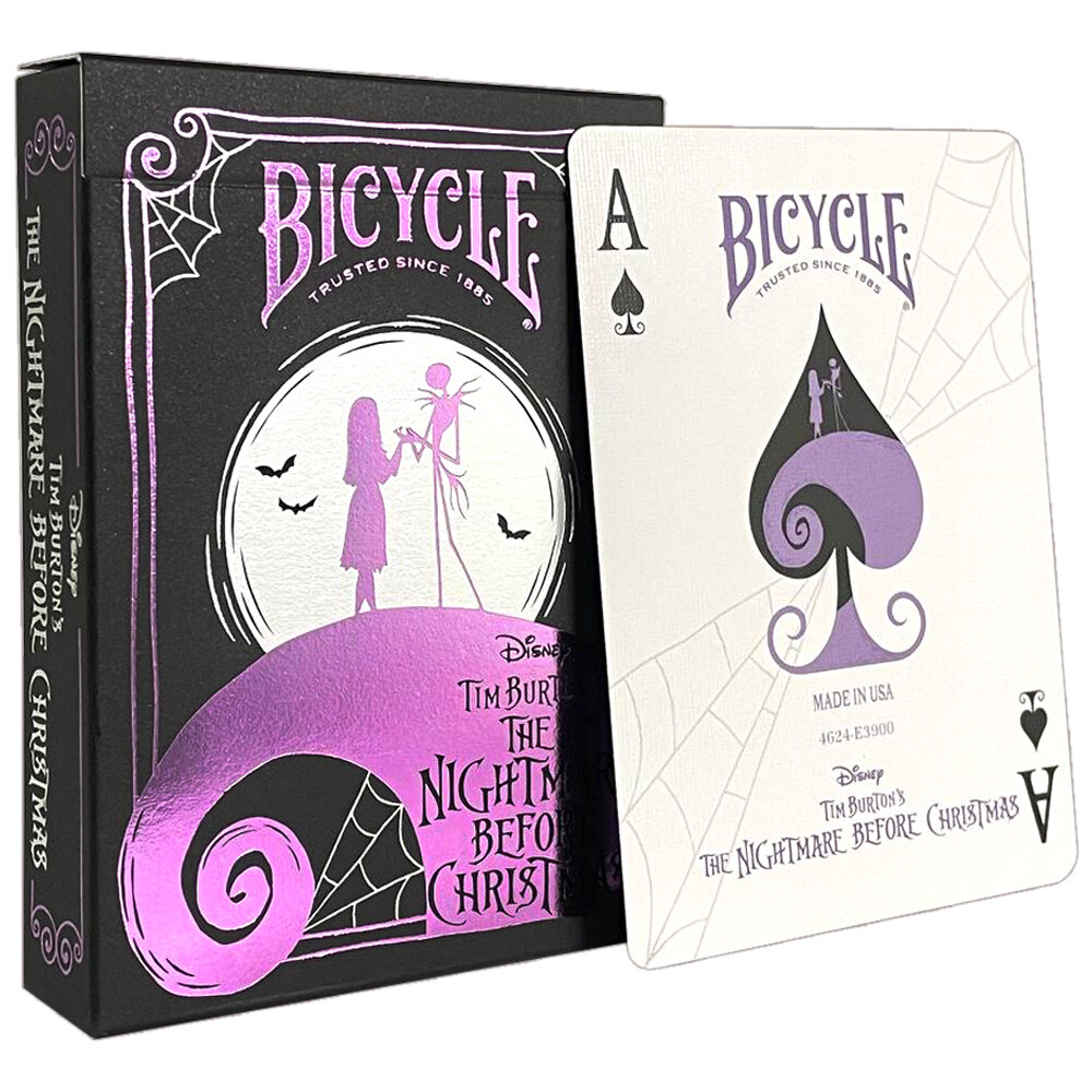 Карты "Bicycle Disney Nightmare B4 Xmas Standard Index"