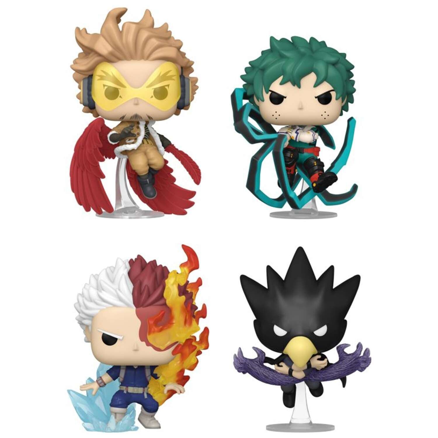 Фигурка Funko Pop: Hawks/Izuku/Shoto/Fumikage (FL) (Exc) 4PK