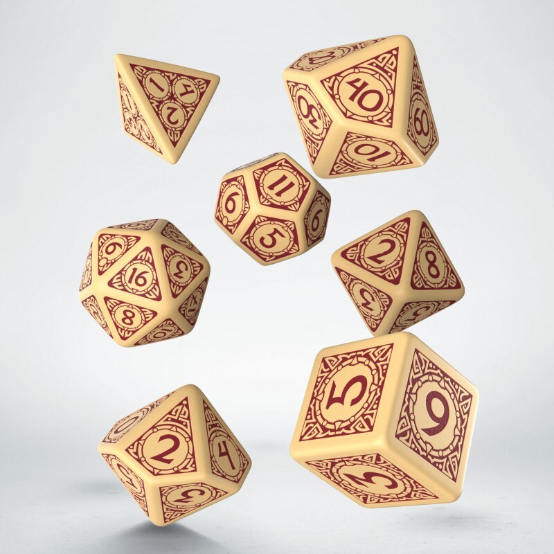 Набор кубиков Viking, 7 шт., Beige/Burgundy