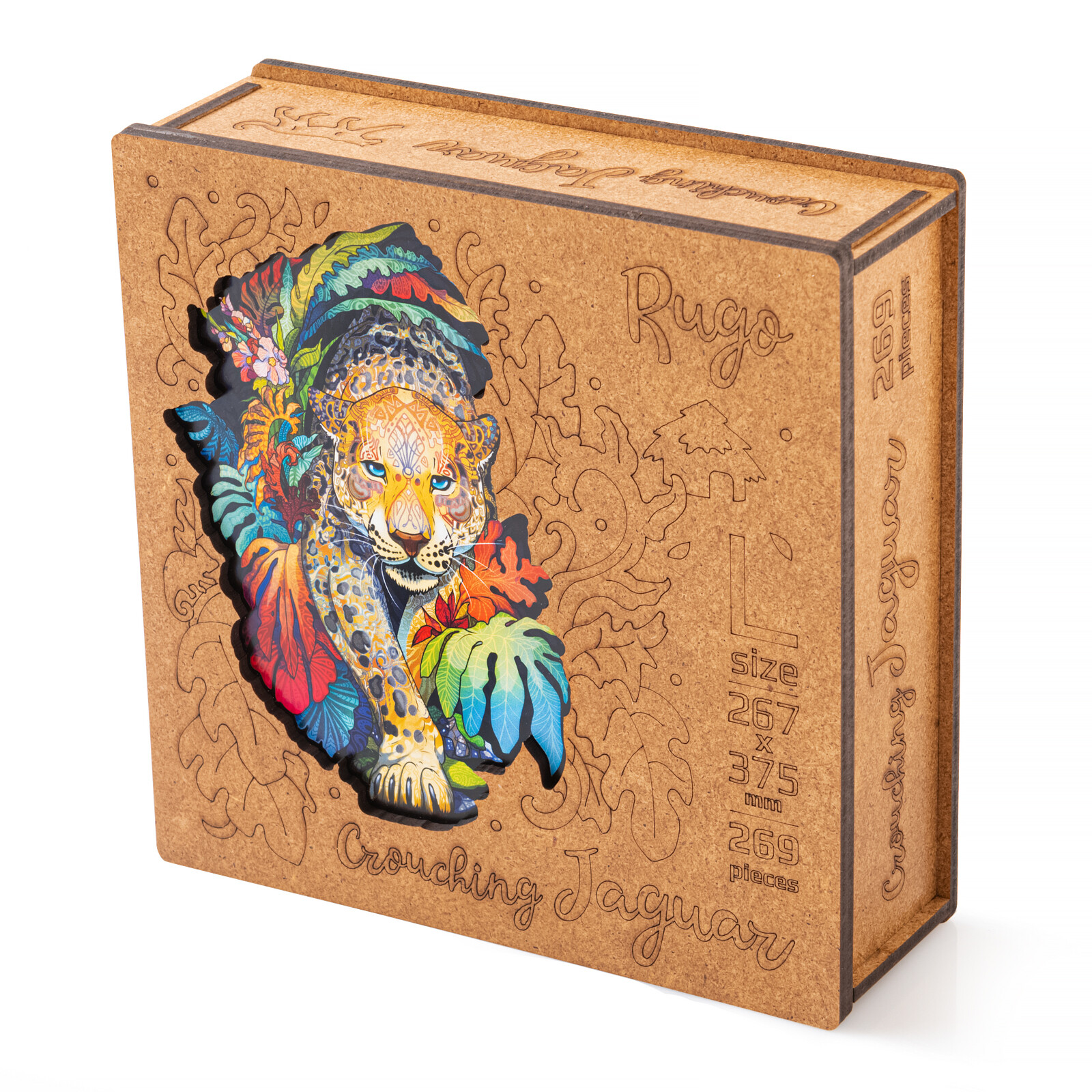 Пазл Rugo деревянный Ягуар L 269 деталей