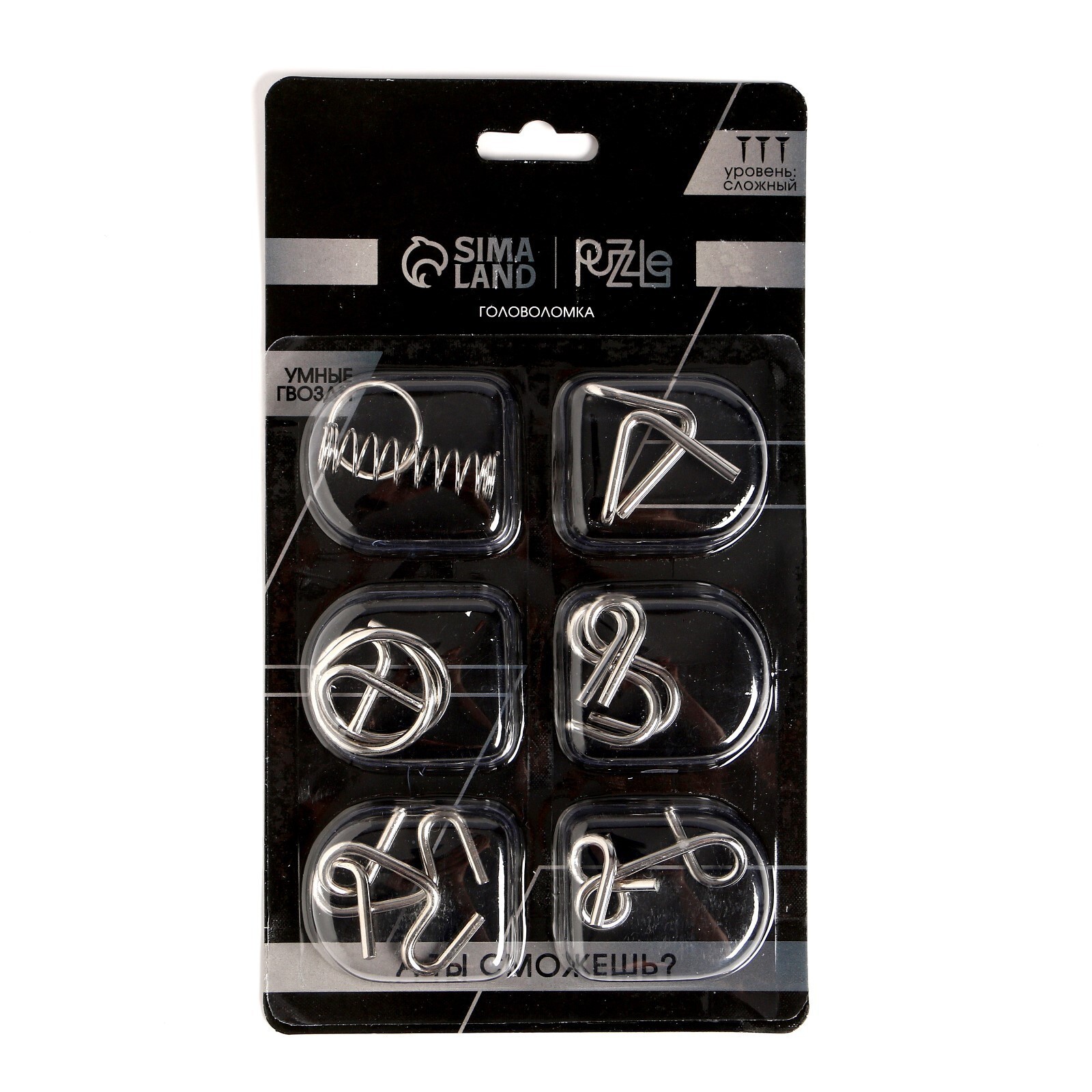 Набор головоломок "Игры разума" №2 , 6 шт