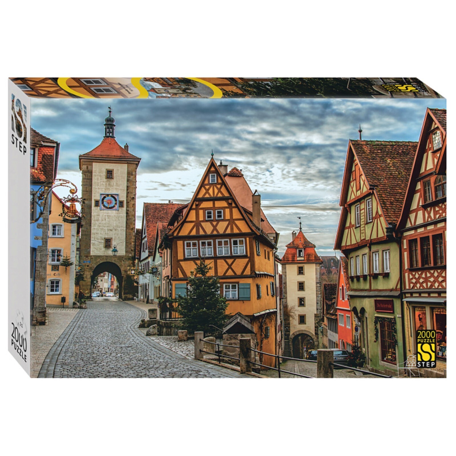 Пазл Степ "Ротенбург-на-Таубере" 2000 детал.