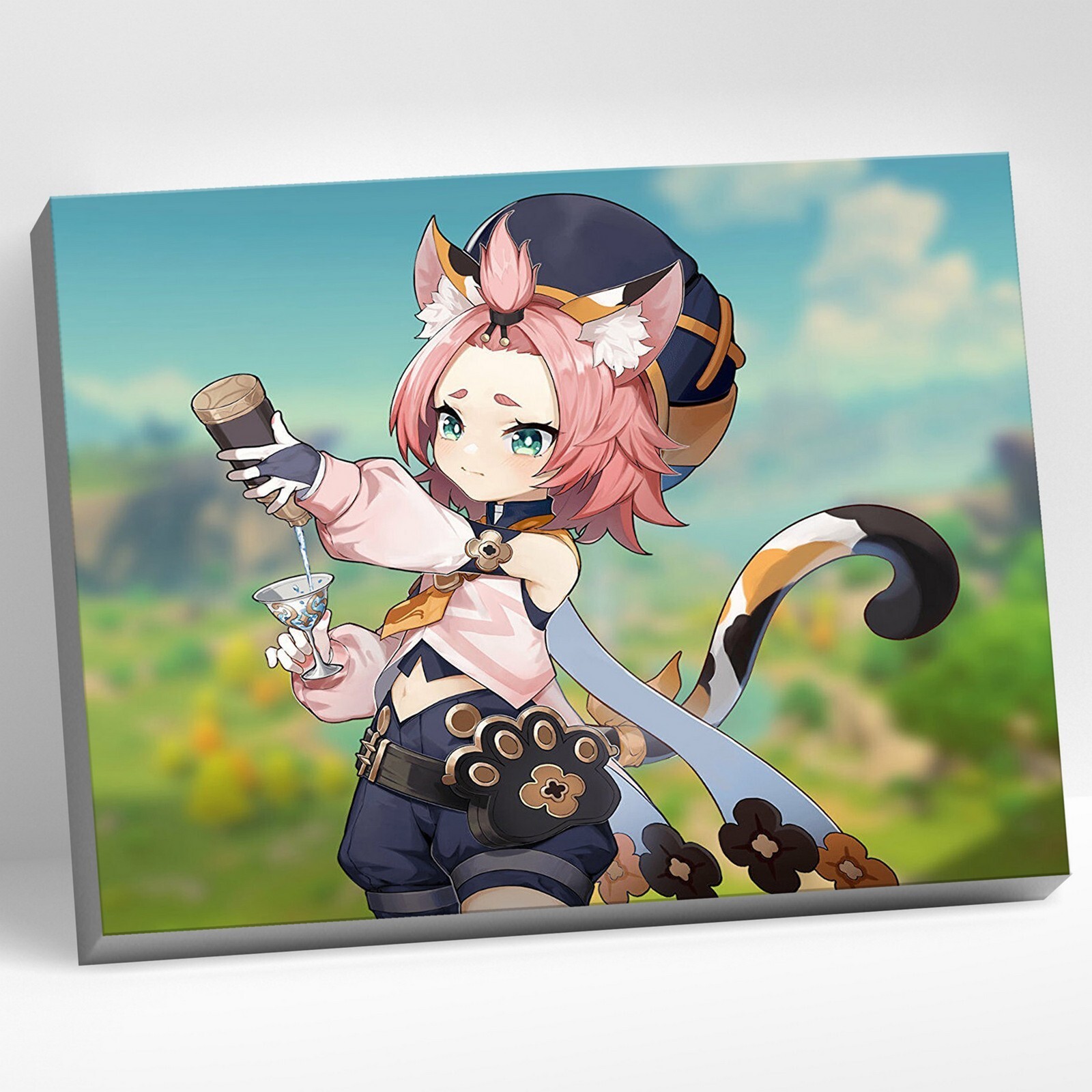 Картина по номерам "Геншин. Диона"