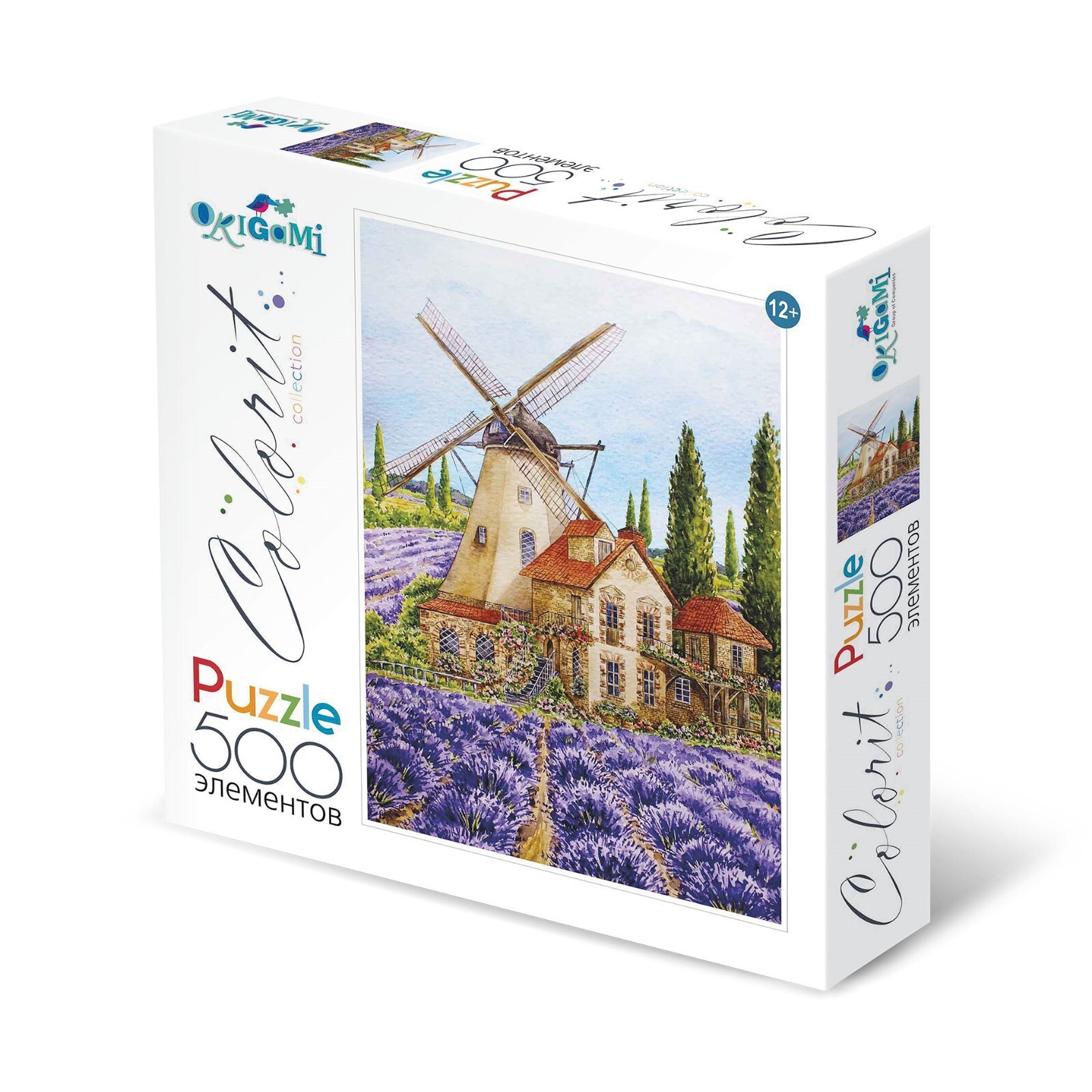 Пазл Origami "Мельница" 500 эл.