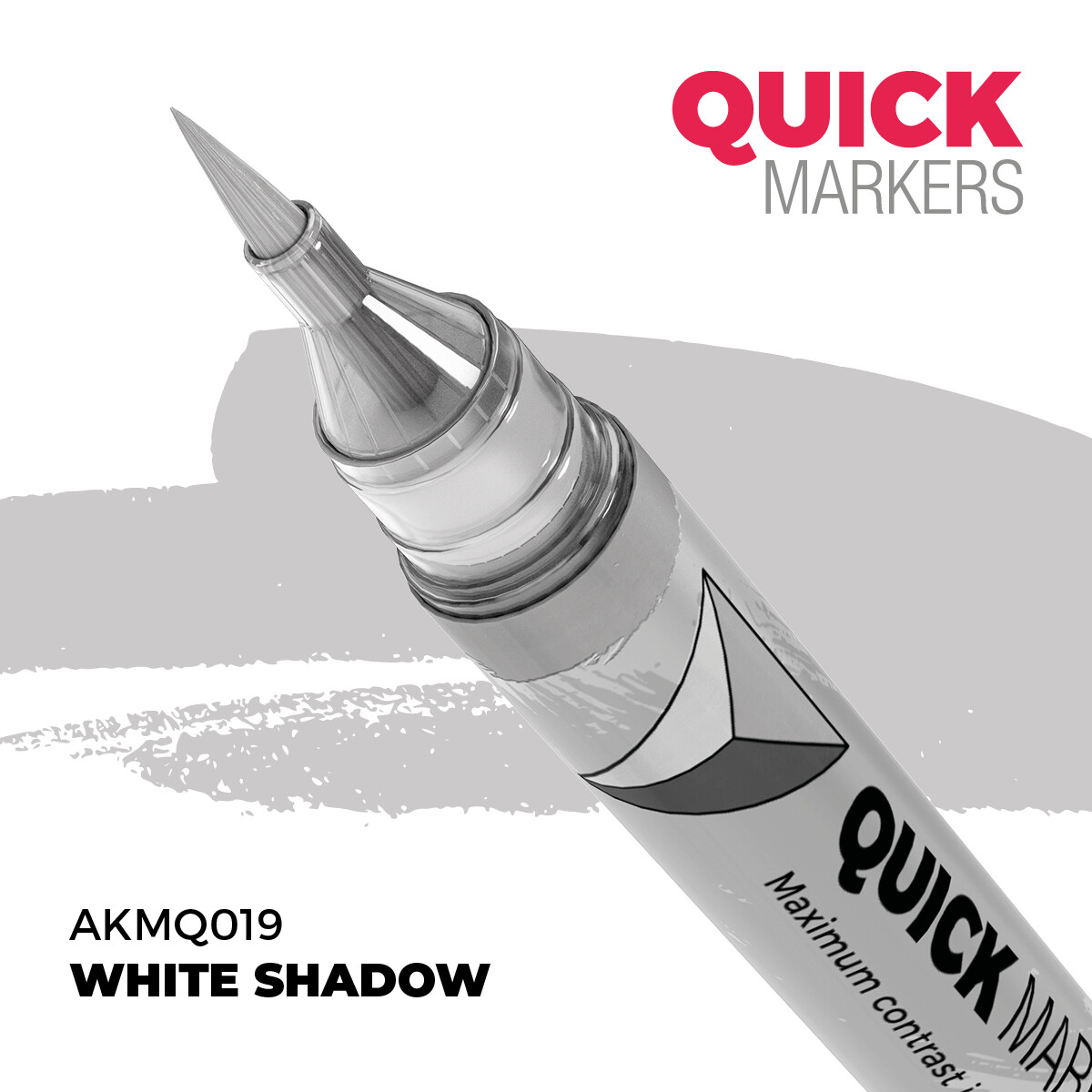 AK QUICK MARKER WHITE SHADOW AKMQ019