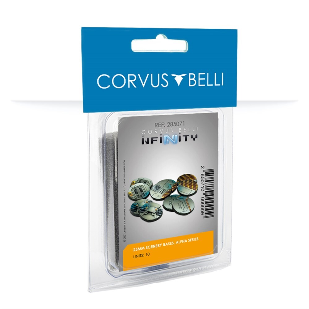 Infinity: 25mm Scenery Bases, Alpha Series