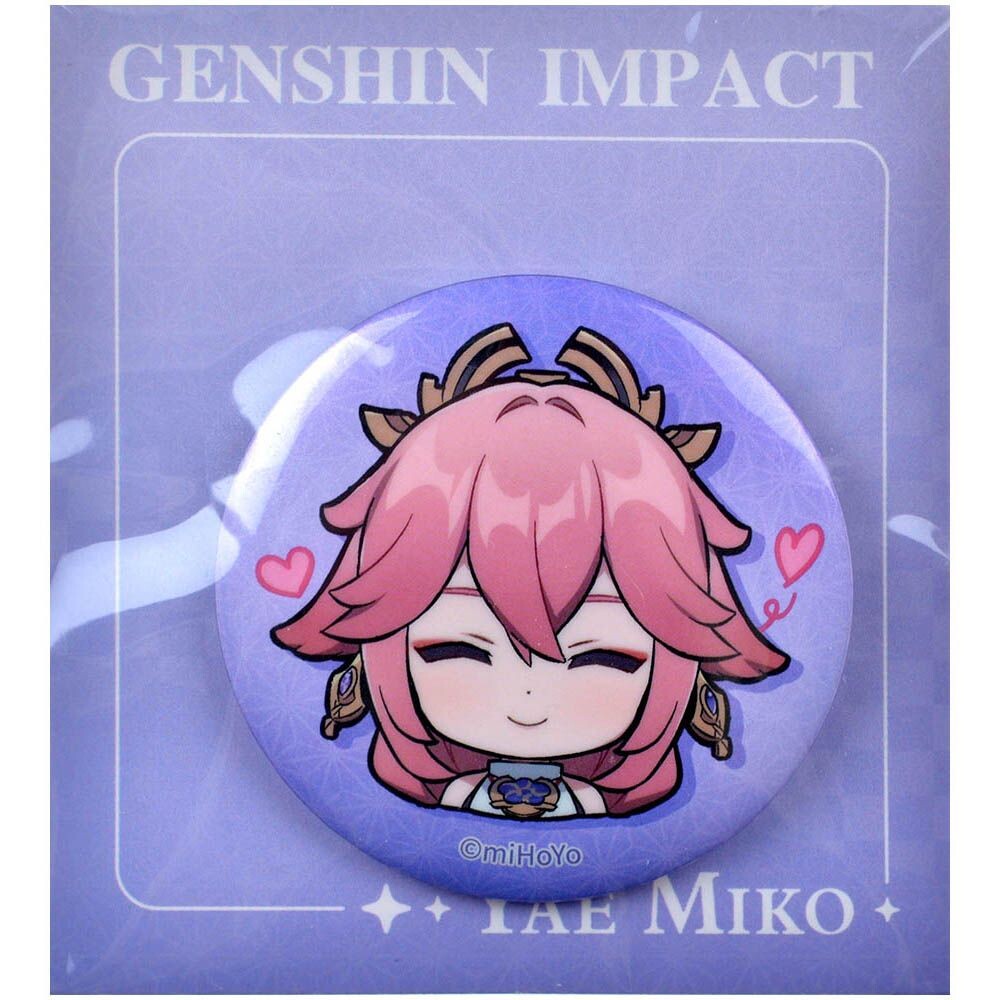 Значок Chibi Expressions Character Can Badge Yae Miko
